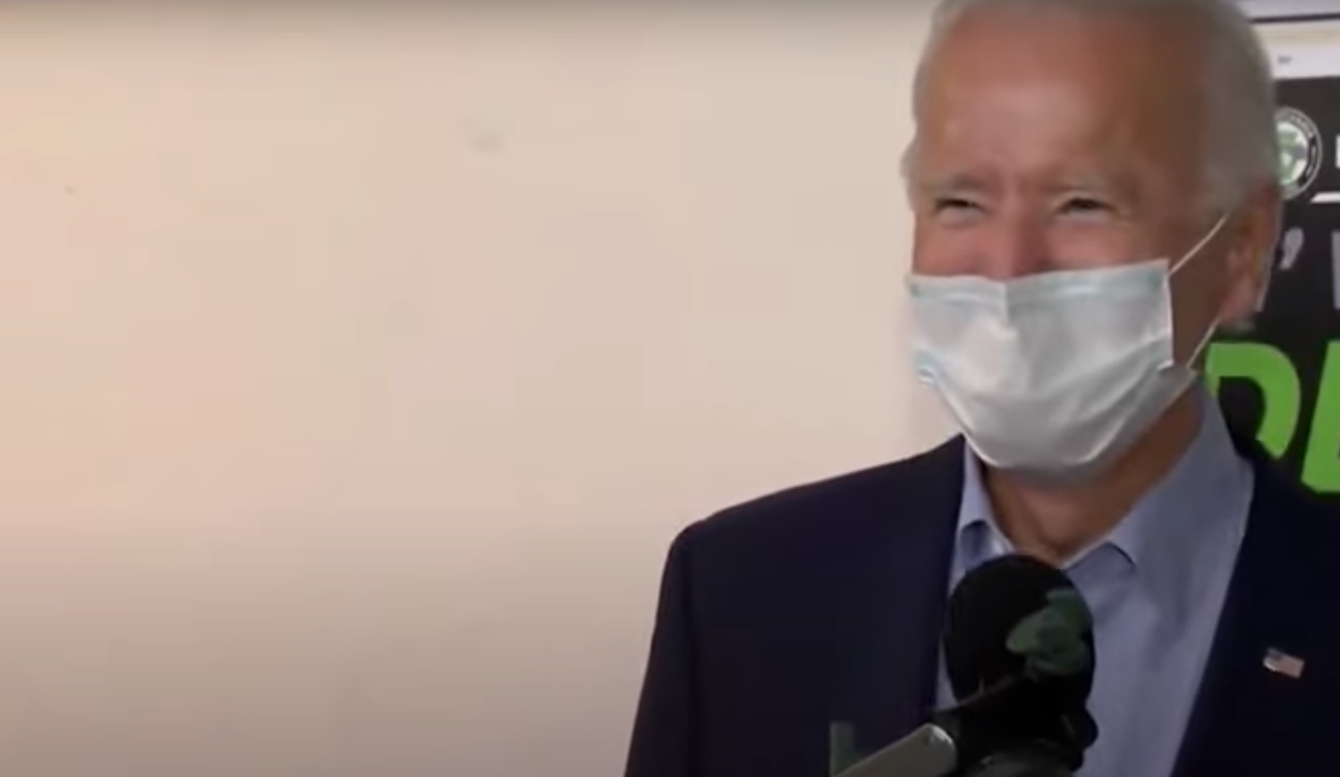 High Quality Joe Biden Mask Blank Meme Template