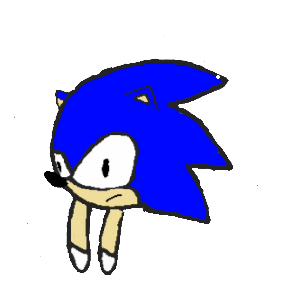 Shoulder Sonic Blank Meme Template