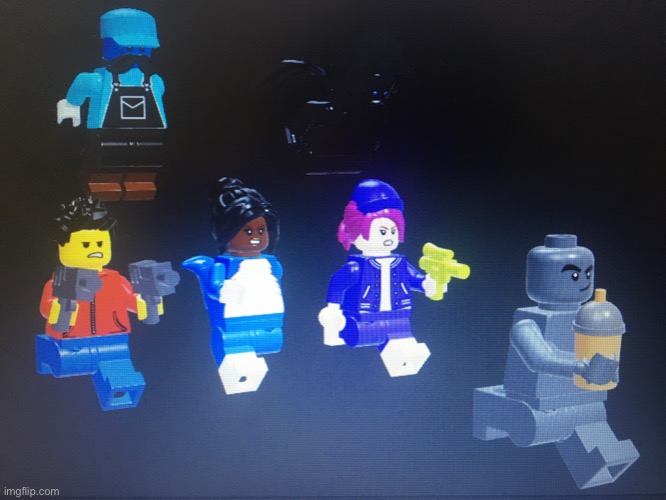 A man has stolen cloud’s choccy milk in lego city start the rescue helicopter | made w/ Imgflip meme maker