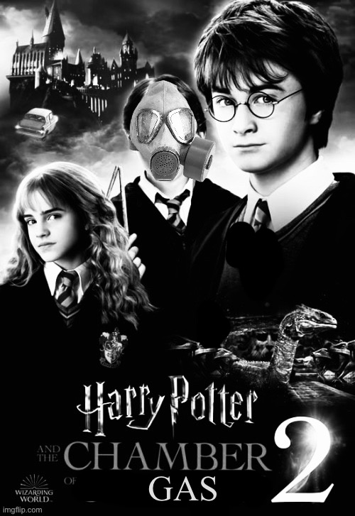 Harry Potter and the Chamber of gas is avaible on book stores now! | GAS | image tagged in holocaust,harry potter | made w/ Imgflip meme maker