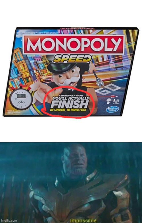 image tagged in thanos impossible | made w/ Imgflip meme maker