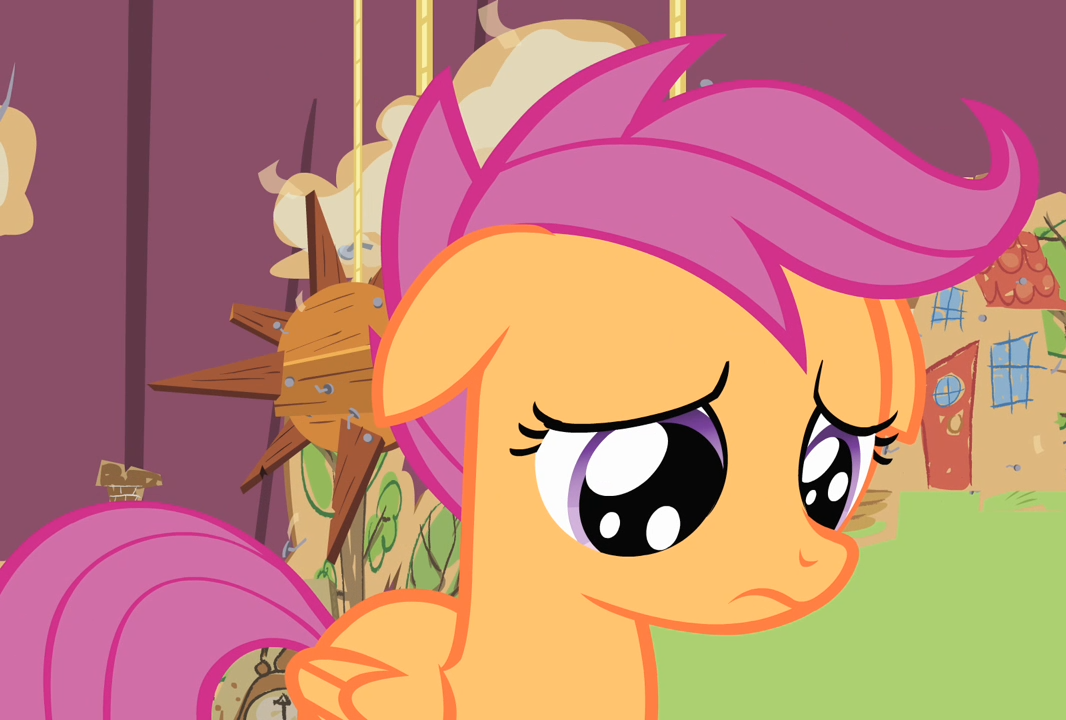 Aww, Scootaloo! (MLP) Blank Meme Template