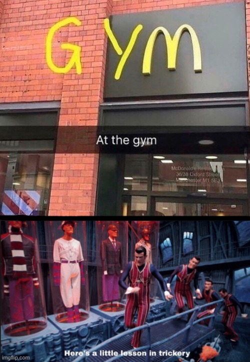 Lies, Deception. | image tagged in here's a little lesson in trickery subtitles,mcdonalds,fun,memes | made w/ Imgflip meme maker