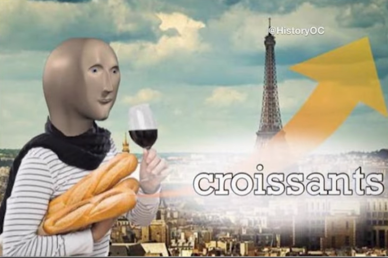 Stonks French Version Blank Meme Template