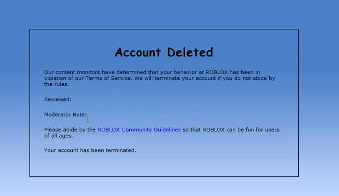 This is a real type of roblox account deletion - Imgflip