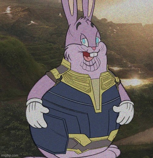 big chungus endgame | image tagged in memes,funny,big chungus,wtf,avengers endgame | made w/ Imgflip meme maker