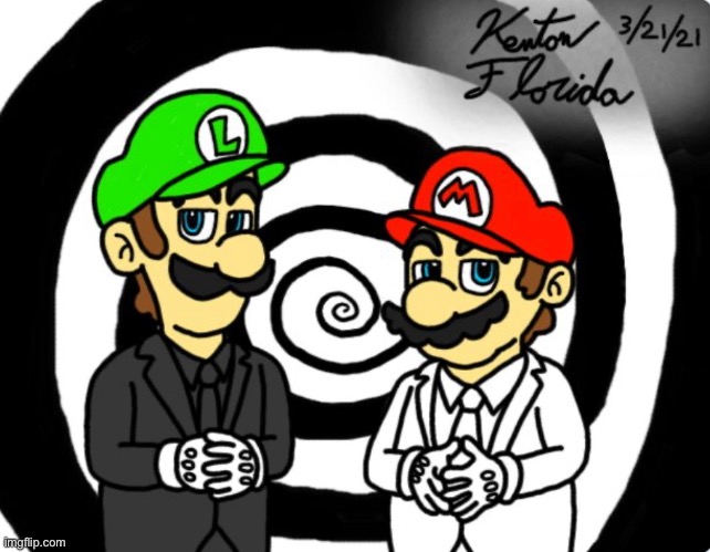 March 31 (Didn’t draw this) | image tagged in mario dies,mario,unus annus | made w/ Imgflip meme maker