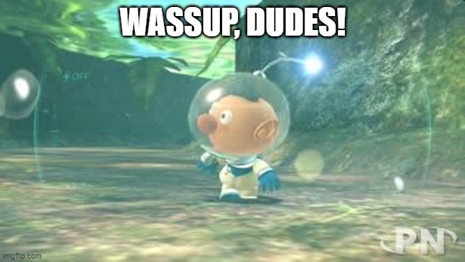 Alph YTP | WASSUP, DUDES! | image tagged in hi alph,youtube poop | made w/ Imgflip meme maker
