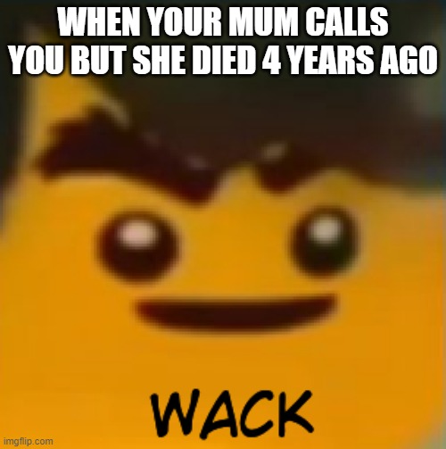 hmmmmm | WHEN YOUR MUM CALLS YOU BUT SHE DIED 4 YEARS AGO | image tagged in lol cole wack go brrrrr | made w/ Imgflip meme maker