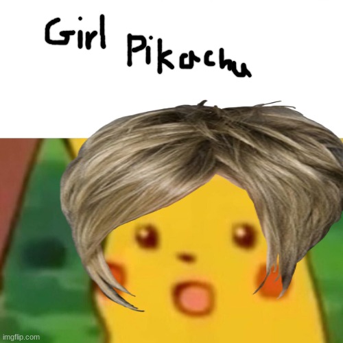 There is a girl pikachu | image tagged in funny animals | made w/ Imgflip meme maker