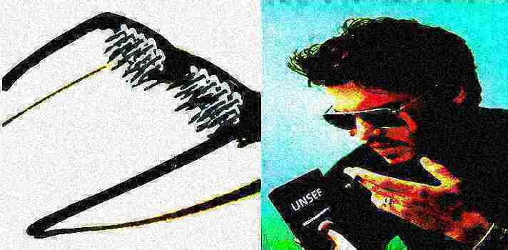 High Quality Unsee spike glasses deep-fried 1 Blank Meme Template