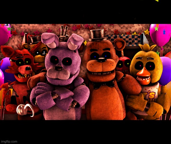 The fazbear gang is going to kill you | image tagged in cool | made w/ Imgflip meme maker