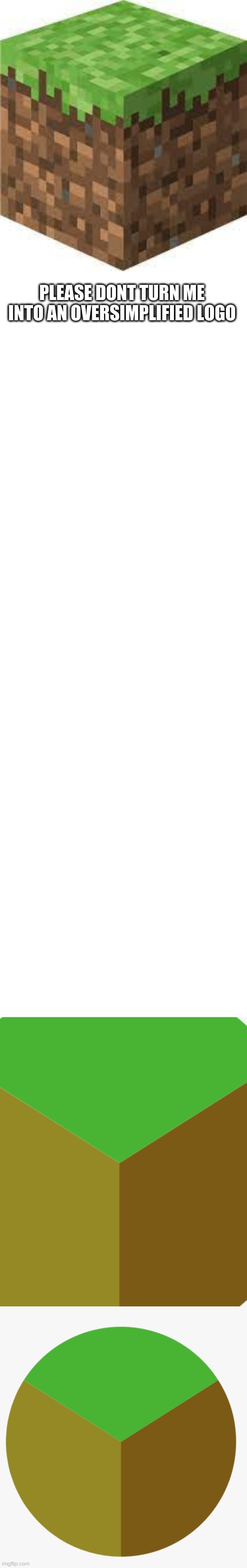 PLEASE DONT TURN ME INTO AN OVERSIMPLIFIED LOGO | image tagged in blank white template,memes,blank transparent square | made w/ Imgflip meme maker