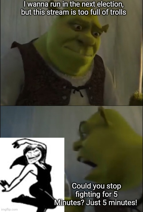 Shrek yells - Imgflip