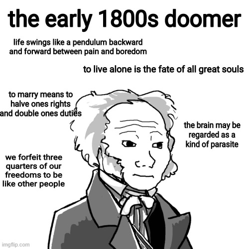 based | image tagged in the early 1800s doomer | made w/ Imgflip meme maker