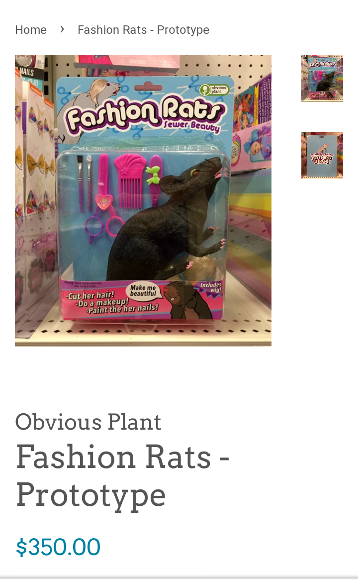 Fashion rats Blank Meme Template