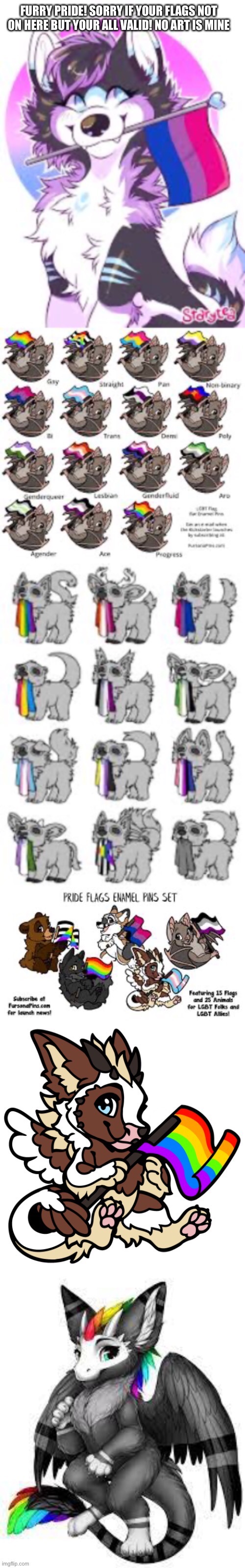 Furry pride | image tagged in lgbtq,furry | made w/ Imgflip meme maker