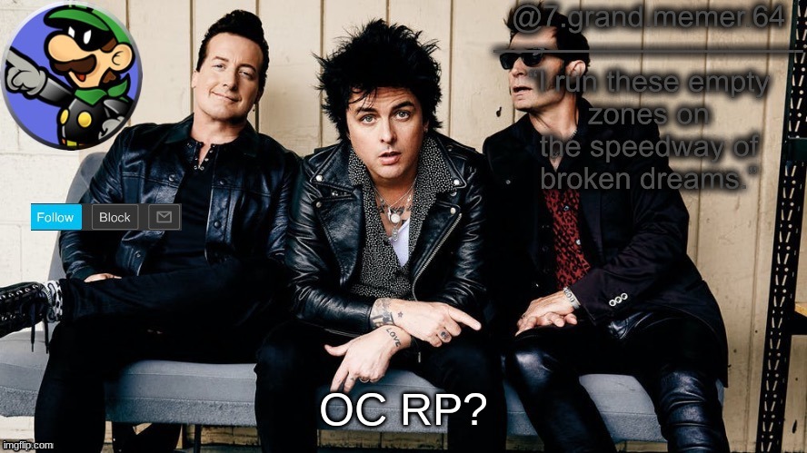 OC RP? | made w/ Imgflip meme maker