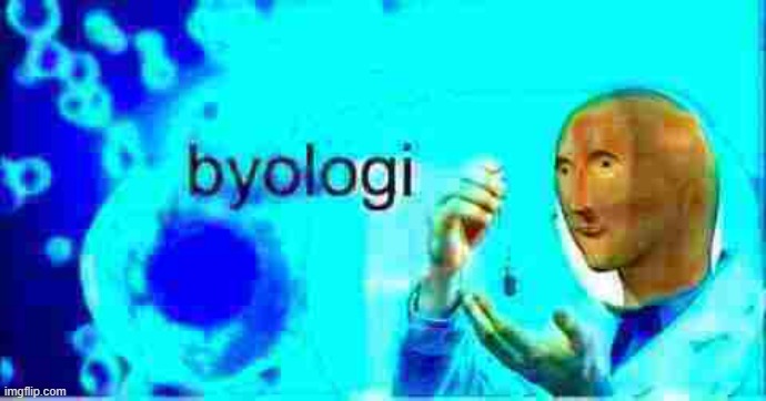 Meme man byologi | image tagged in meme man byologi deep-fried,biology,science,scientist,meme man,deep fried | made w/ Imgflip meme maker