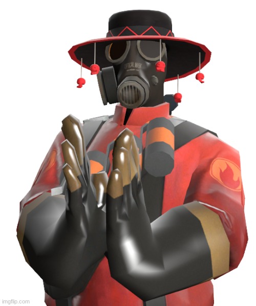 Clapping Pyro | image tagged in clapping pyro | made w/ Imgflip meme maker