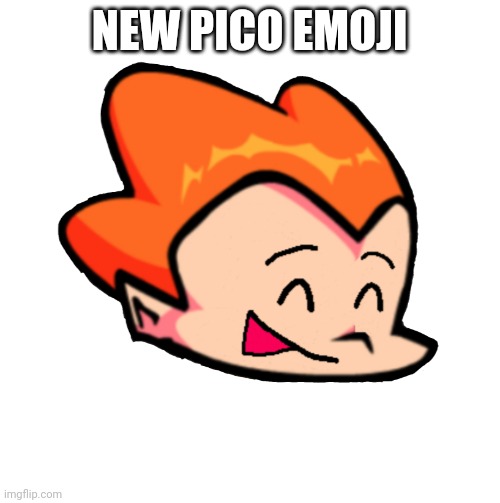 New emoji | NEW PICO EMOJI | image tagged in pico happy | made w/ Imgflip meme maker