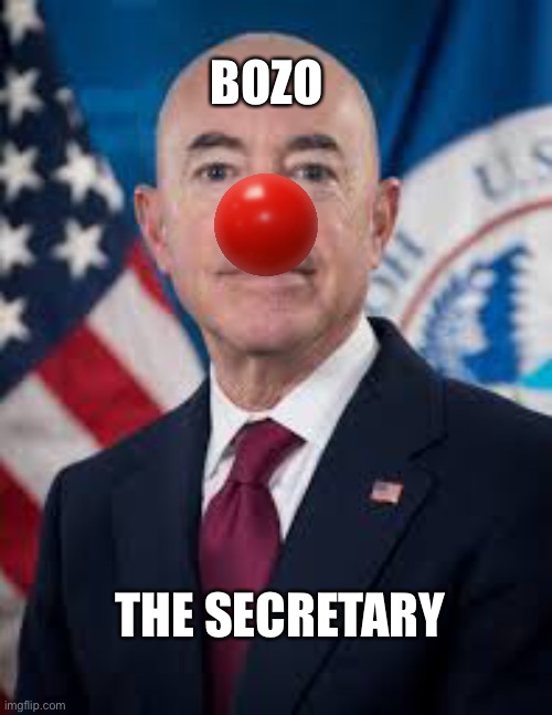 Secretary of Bozos | BOZO; THE SECRETARY | image tagged in bozojandro pendejona | made w/ Imgflip meme maker