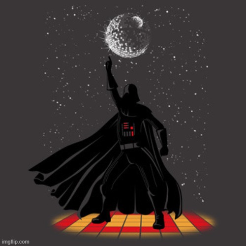 Darth Vader dancing disco | image tagged in darth vader dancing disco | made w/ Imgflip meme maker