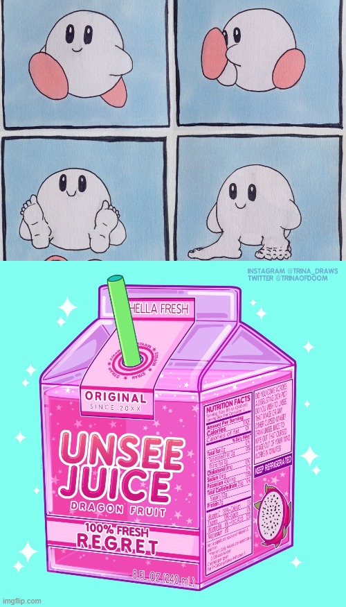 le cursed | image tagged in blank white template,unsee juice | made w/ Imgflip meme maker