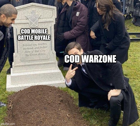 Well... | COD MOBILE BATTLE ROYALE; COD WARZONE | image tagged in call of duty | made w/ Imgflip meme maker