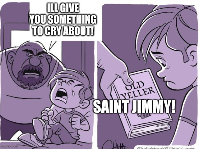 SAINT JIMMY | ILL GIVE YOU SOMETHING TO CRY ABOUT! SAINT JIMMY! | image tagged in green day | made w/ Imgflip meme maker