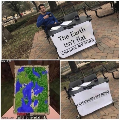 Flat Earth | image tagged in earth is flat | made w/ Imgflip meme maker