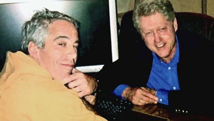 Looking smooth Epstein & Clinton Blank Meme Template