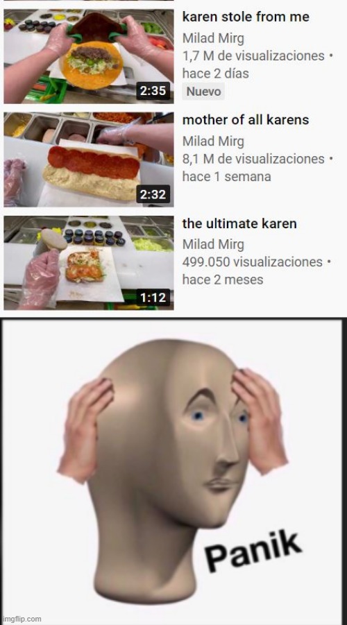 An unforgettable series | image tagged in panik,karens,karen,oh no,youtube | made w/ Imgflip meme maker