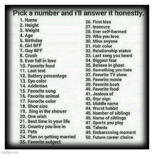 pick a number any number