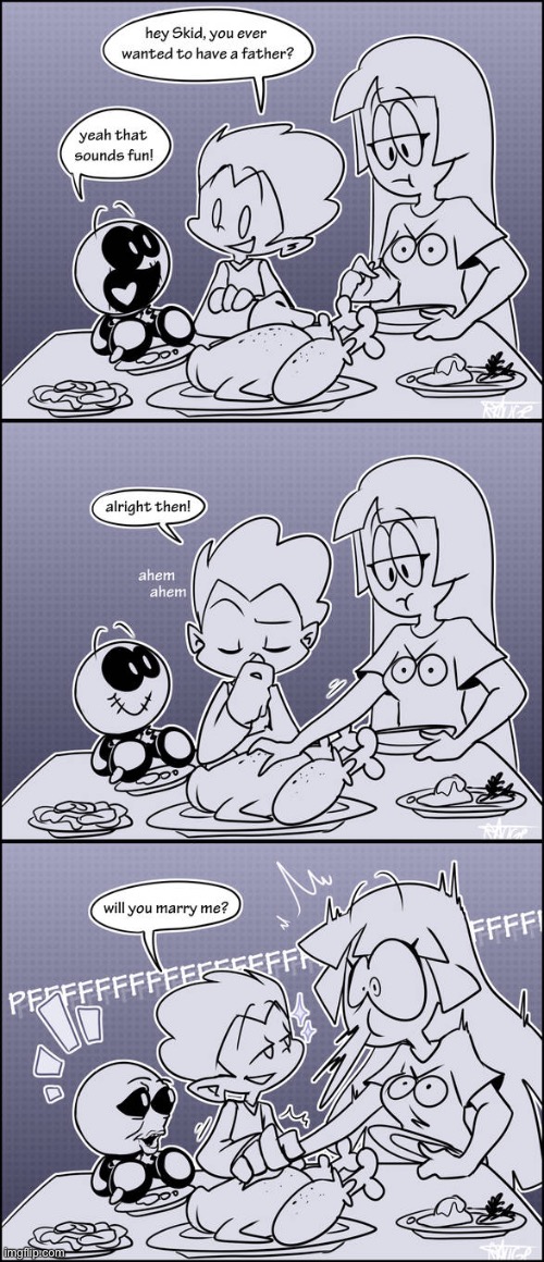 They are literally shipping Pico with Skid’s mom.. WHAT THE FU- | made w/ Imgflip meme maker