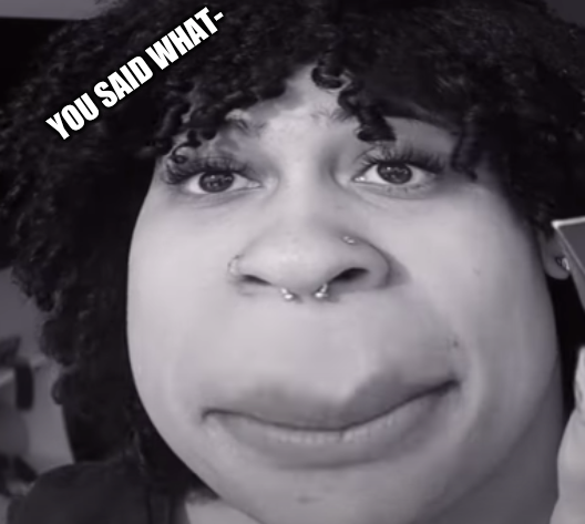 you said what- Blank Meme Template