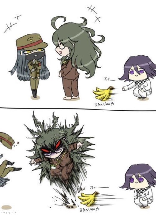 Gonta no like banana- | made w/ Imgflip meme maker