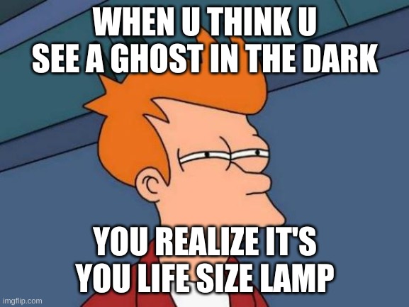 ghost in the dark meme