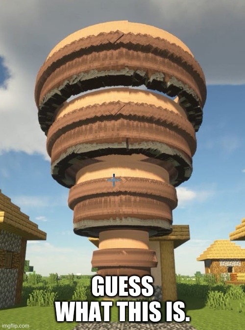 interesting. | GUESS WHAT THIS IS. | image tagged in memes,funny,minecraft,wtf | made w/ Imgflip meme maker