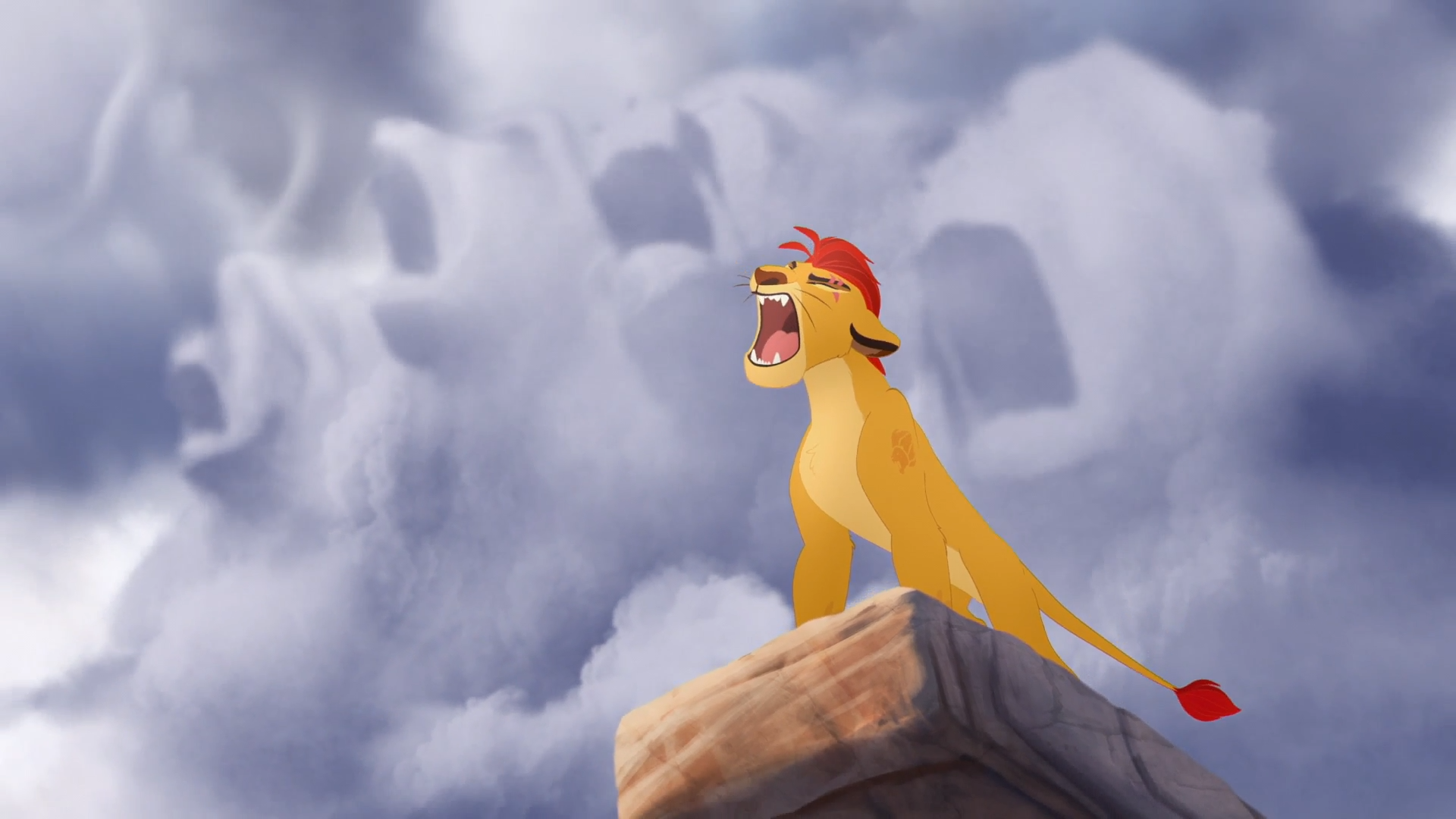 Kion roar Blank Meme Template