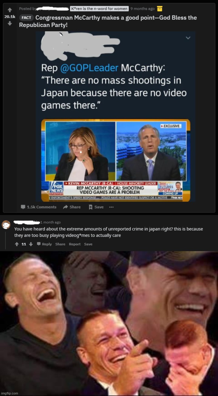 These guys can't even agree on a single thing. Shows their stupidity | image tagged in memes,john cena laughing | made w/ Imgflip meme maker