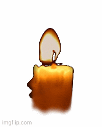 The Magic Candle! | image tagged in gifs,candle,internet | made w/ Imgflip images-to-gif maker