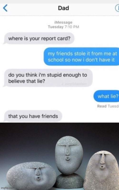 I’m sorry dad | image tagged in funny,dad,report card | made w/ Imgflip meme maker