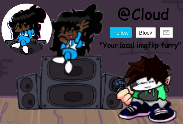 @Cloud "Your local imgflip furry" | made w/ Imgflip meme maker