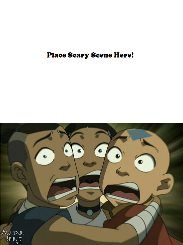 Team Avatar's Scared Of Blank Meme Template