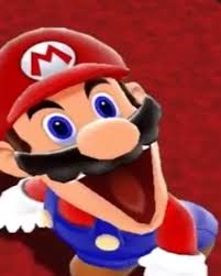 Mario wanna eat Blank Meme Template