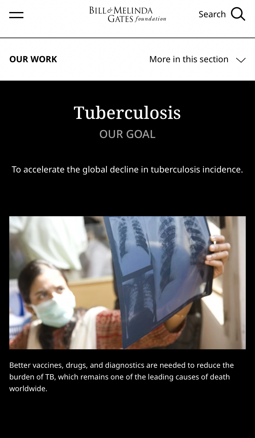 High Quality Bill & Melinda Gates Foundation tuberculosis vaccine Blank Meme Template