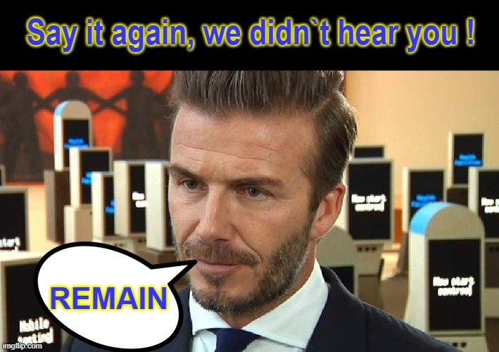 Say it again ! | Say it again, we didn`t hear you ! REMAIN | image tagged in reminder | made w/ Imgflip meme maker