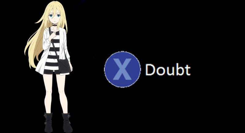 High Quality Rachel x to doubt Blank Meme Template