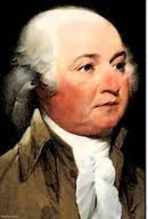 John Adams Excuse me? | image tagged in john adams excuse me | made w/ Imgflip meme maker